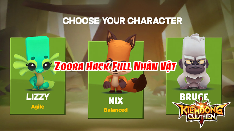 Zooba Hack Full Nhân Vật