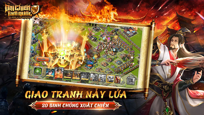 Tải Hack Đại Chiến Tam Quốc